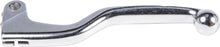 Load image into Gallery viewer, Silver Fire Power clutch lever with ergonomic design, suitable for motorcycle, displayed on a plain background.