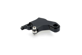 PUIG black clutch lever adapter for motorcycle, HON 561-03868BK, showing close-up of the lever attachment and finish.