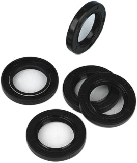 Set of five James Gasket wheel bearing seals with double lip, thin design for automotive use, shown in the image.