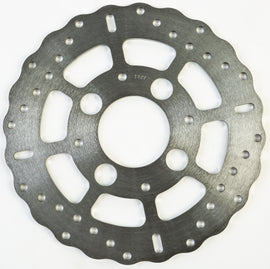 EBC Motorcycle Brakes Contour Street Rotor 155-1177C showing a high-performance brake rotor with vented design and metallic finish