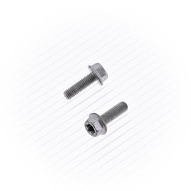 BOLT 10-pack Euro Flange Bolts 5x16mm for hardware and fittings, showing metal bolts with flange head and threaded shaft.