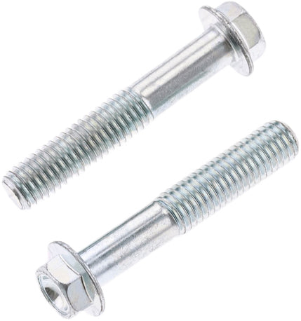 BOLT 10mm hex head flange bolt, 8x1.25x45mm, pack of 10, for hardware and fastener fittings.