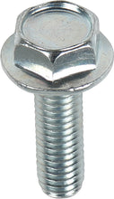 Load image into Gallery viewer, BOLT 10mm hex head flange bolts, 6x1.0x25mm, set of 10, durable hardware fasteners for construction and repair projects.