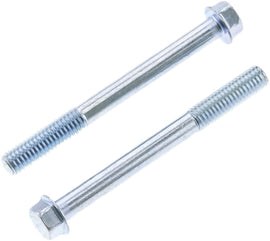 BOLT 8mm hex head flange bolt, 6x1.0x60mm, set of 10, durable hardware fastener for fittings and assembly.