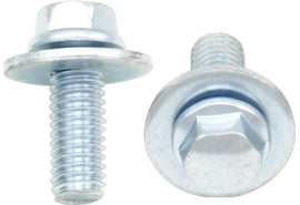 BOLT 8mm hex head flange bolt with 16mm washer, 6x1.0x16mm, showing the bolt and washer in a hardware setting