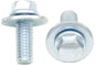 BOLT 8mm hex head flange bolt with 16mm washer, 6x1.0x16mm, showing the bolt and washer in a hardware setting