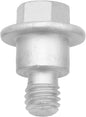 Set of 10 BOLT 8mm large flange shoulder bolts, 6x12mm, made of durable hardware fasteners for fittings and assembly.