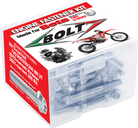 BOLT Engine Fastener Kit Beta 2-Stk 125-300 with hardware fittings, includes bolts and fasteners for engine assembly.