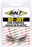 BOLT Euro Re-Jot  Body Panel Screws For Stripped Holes In Plastics 020-00018