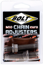 BOLT Euro Style M10 Chain Adjusters for Gas, Husqvarna, KTM bikes, hardware fasteners and fittings, part number 020-00189.