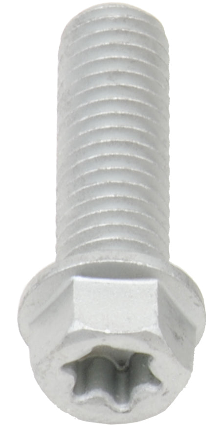 BOLT Euro Torx Flange Bolt 8x1.25x25mm, set of 10, with flange and Torx drive for secure fastening in hardware applications