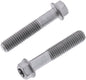 BOLT Euro Torx Flange Bolt 8x1.25x40mm, 10-pack, durable metal fasteners for hardware and fittings applications