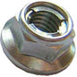 BOLT Fuji-Style 14mm hex locking flange nuts, 10-pack, with 1.25mm thread diameter, for hardware and fastener applications.