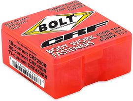 BOLT full plastic fastener kit for hardware and fittings, includes various plastic clips and connectors for assembly and repair.
