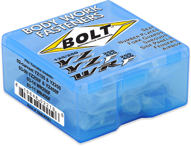 BOLT full plastic fastener kit with multiple fittings, designed for hardware and assembly projects.