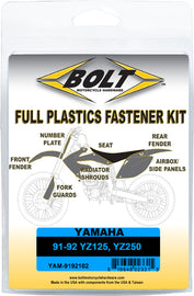 BOLT full plastic fastener Yam 020-00911, a durable hardware fitting designed for secure fastening applications.