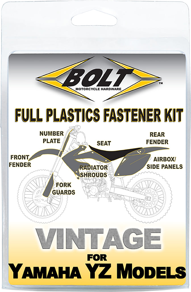 BOLT full plastic fastener Yam 020-00915, a durable hardware fitting for secure fastening applications.