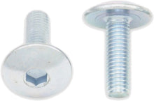 Load image into Gallery viewer, BOLT M5x16 fairing bolts in a 10-pack, metal fasteners for motorcycle fairings, with threaded shafts and hex heads.