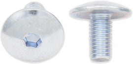 BOLT M6x12 fairing bolts, hardware fasteners, set of 10 for motorcycle or vehicle fairings and fittings.