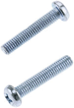 Load image into Gallery viewer, BOLT Pan Head Phillips Screw 5x0.8x25mm, set of 10, hardware fasteners with zinc finish on a white background.