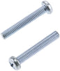 BOLT pan head Phillips screw 5x0.8x30mm, hardware fastener, 10-pack, durable steel fitting for woodworking and construction.