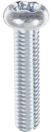 BOLT Pan Head Phillips Screw 6x1.0x30mm, 10-pack, metal fasteners for construction and DIY projects.