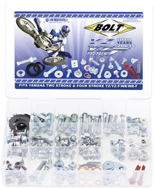 BOLT BOLT Pro-Pack Yam Yz Yzf hardware fasteners and fittings for Yamaha motorcycles, shown in the image.