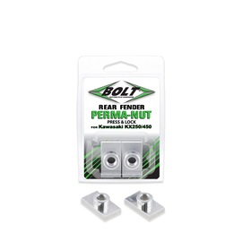BOLT Rear Fender Perma-Nuts hardware fasteners for motorcycle rear fenders, durable and easy to install.