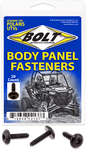 BOLT UTV body panel fasteners M6x24 screws, 20-pack, showing silver metal fasteners for vehicle panel attachment