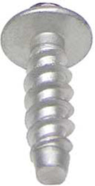 Zinc plated 6mm shroud screws by BOLT, 6x20mm, 10 pack, durable hardware fasteners for fittings and assembly.