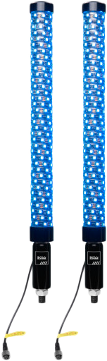 Boss Audio Bluetooth 24-inch LED fat whip light accessory with bright LED illumination for off-road or vehicle lighting.