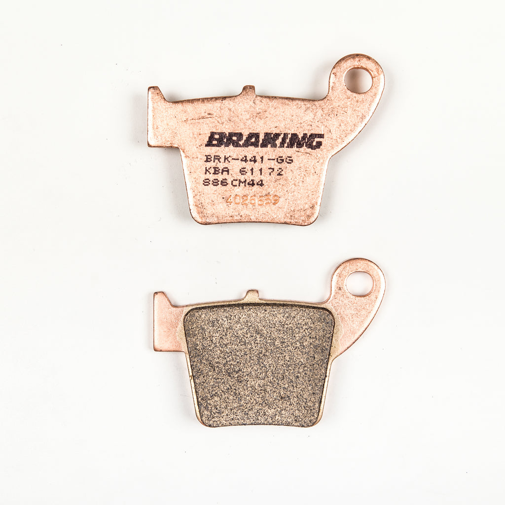 Braking Sintered Sport Brake Pad Set 31-886 for high-performance vehicle braking system, shown in the image.