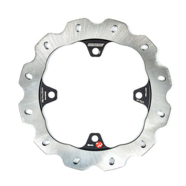 Rear Braking Racing Rotor by Braking, model 32-7523, with ventilated design for high-performance motorcycle braking.