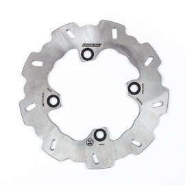 Rear Braking Rotor Braking 32-2318 for vehicle brake system, showing the metal disc with mounting holes.