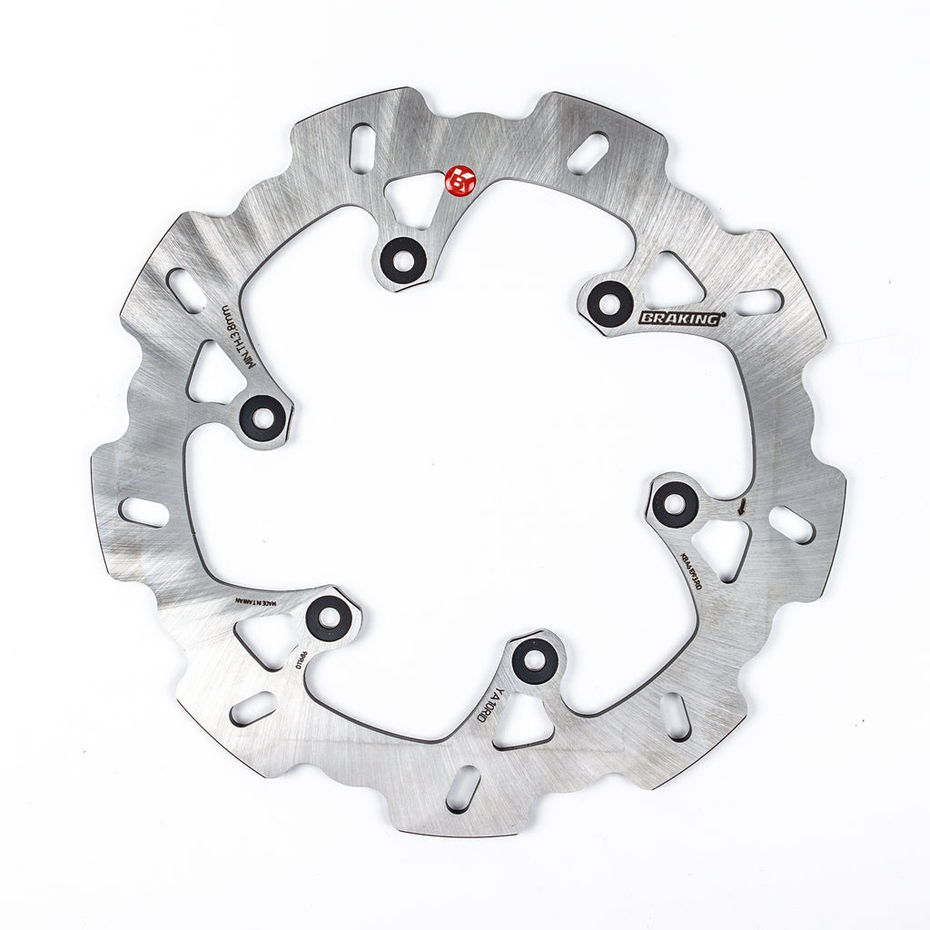 Rear Braking Rotor by Braking, model 32-2610, showing the metal disc used for braking in a vehicle.