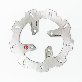 Rear brake rotor from Braking brand, model 32-2706, showing the metallic disc with ventilation holes for effective braking.