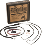 Burly Brand hand control kit for 2018-2019 Harley Ape stainless steel non-ABS motorcycle controls.