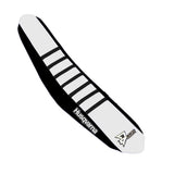 DCOR - Seat Cover Black/White Black Ribs Tc/Fc125-450 - 862-70417