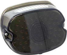 Load image into Gallery viewer, Letric Lighting Co Slantback So-Lo LED taillight with smoke lens, integrated design, showcasing the sleek, modern tail light on a vehicle.