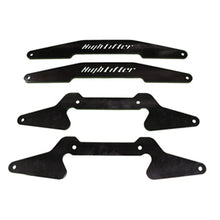 Load image into Gallery viewer, High Lifter Products YXZ 1000 lift kit suspension components, including lifted shocks and mounting hardware, ready for installation.