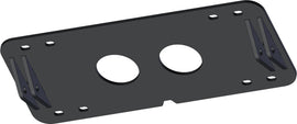 KFI Products ATV plow mount bracket in black, designed for secure attachment to all-terrain vehicles.