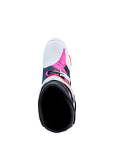 Load image into Gallery viewer, Tech 10 Supervented Boots Drk Blue/Wht/Blk Fuxia 10
