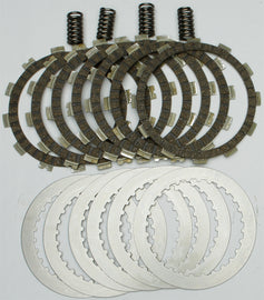 EBC Motorcycle Brakes Dirt Racer Clutch Kit DRC59 15-19059 with clutch plates and components for dirt bike racing.