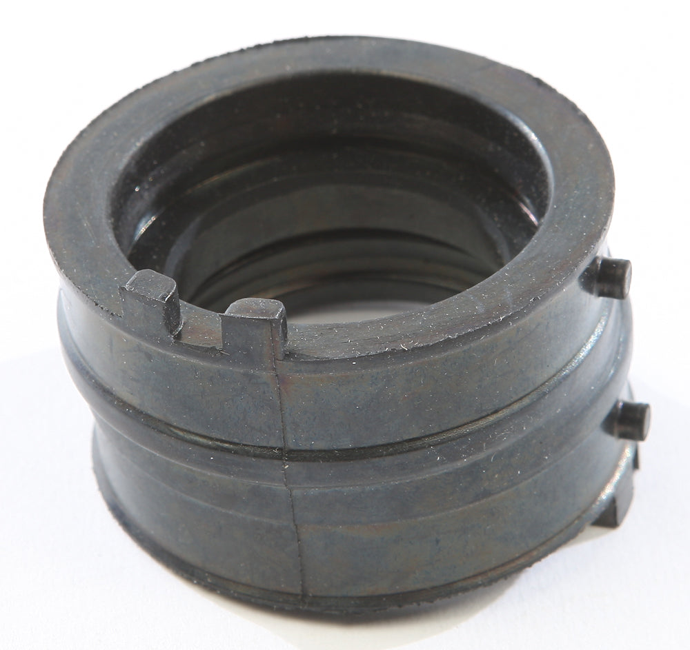 K&L Carburetor Boot/Holder for intake and fuel system, black rubber component with hose connections and mounting points.