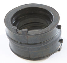 Load image into Gallery viewer, K&amp;L Carburetor Boot and Holder for fuel system, showing a black rubber intake component with mounting points.