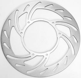 EBC Motorcycle Brakes standard rotor 15-6037 showing drilled and slotted design for enhanced braking performance.