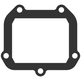 Moto Tassinari Vforce3 gasket for intake, carb, and fuel system, with detailed view of the gasket component.