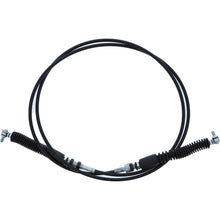 Load image into Gallery viewer, All Balls UTV shift cable with hydraulic control line, featuring black cable and metal fittings on a neutral background.