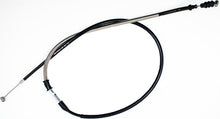 Load image into Gallery viewer, Motion Pro black vinyl clutch cable for motorcycles, showing the cable with protective black vinyl coating and metal fittings.