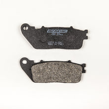 Load image into Gallery viewer, Semi-metallic braking brake pad set by Braking, showing detailed brake pads designed for effective vehicle stopping power.